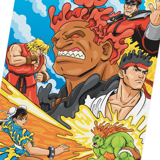 "Street Fighter Alpha" Print by Aaron Kai