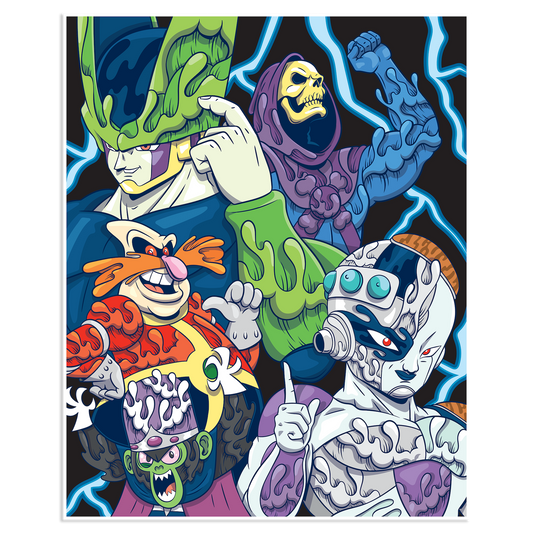 "Evil Geniuses" Print by Aaron Kai